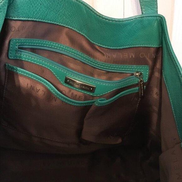 Antonio Milani Carry-All Leather Hobo - Picture 9 of 13